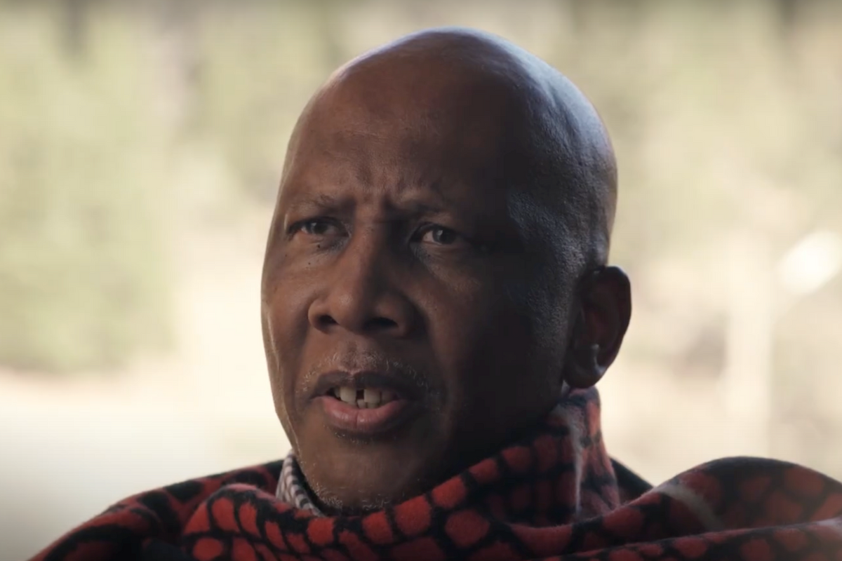 A still from  ‘The Kingdom In The Sky: Moshoeshoe’s Strategy and Legacy (trailer),’ showing King Letsie III of Lesotho.